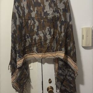 Jcrew Camouflage Fashion Scarf
